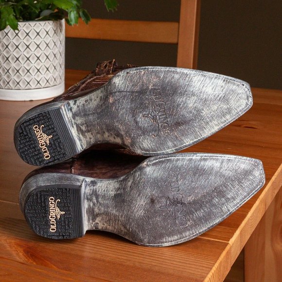 Old Gringo Eleanor Brass American Flag Cowboy Boots - Womens 5.5 B - Picture 6 of 9